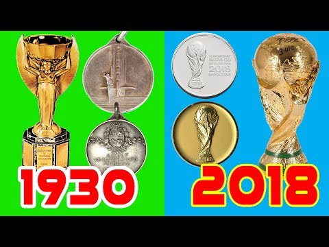 FIFA World Cup Trophy Evolution II 1930-2018II Historical Collection