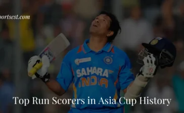 Most Runs in Asia Cup