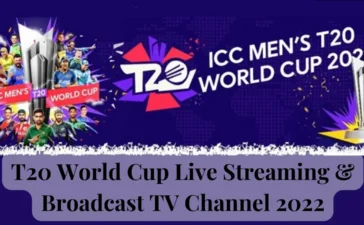 T20 World Cup Live Streaming & Broadcast TV Channel 2022