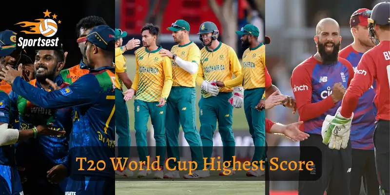 Highest Score in T20 World Cup By Team