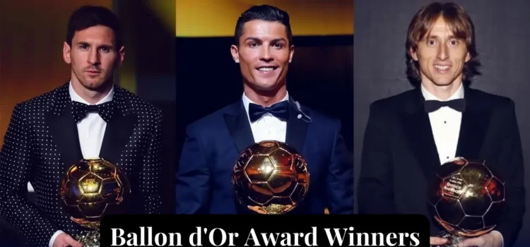 Men's Ballon d'Or Winners List