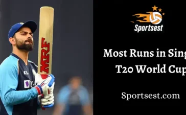 Most Runs in Single T20 World Cup