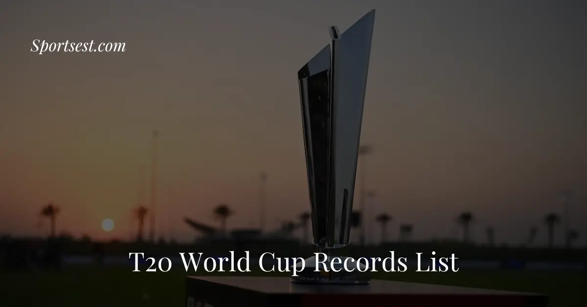 T20 World Cup Records List