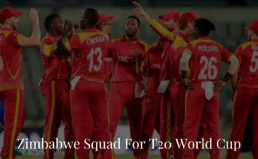 Zimbabwe Squad For T20 World Cup 2024