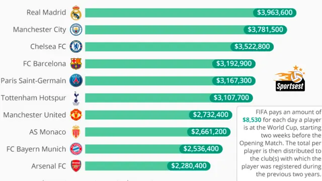 graph of fifa world cup benefits program