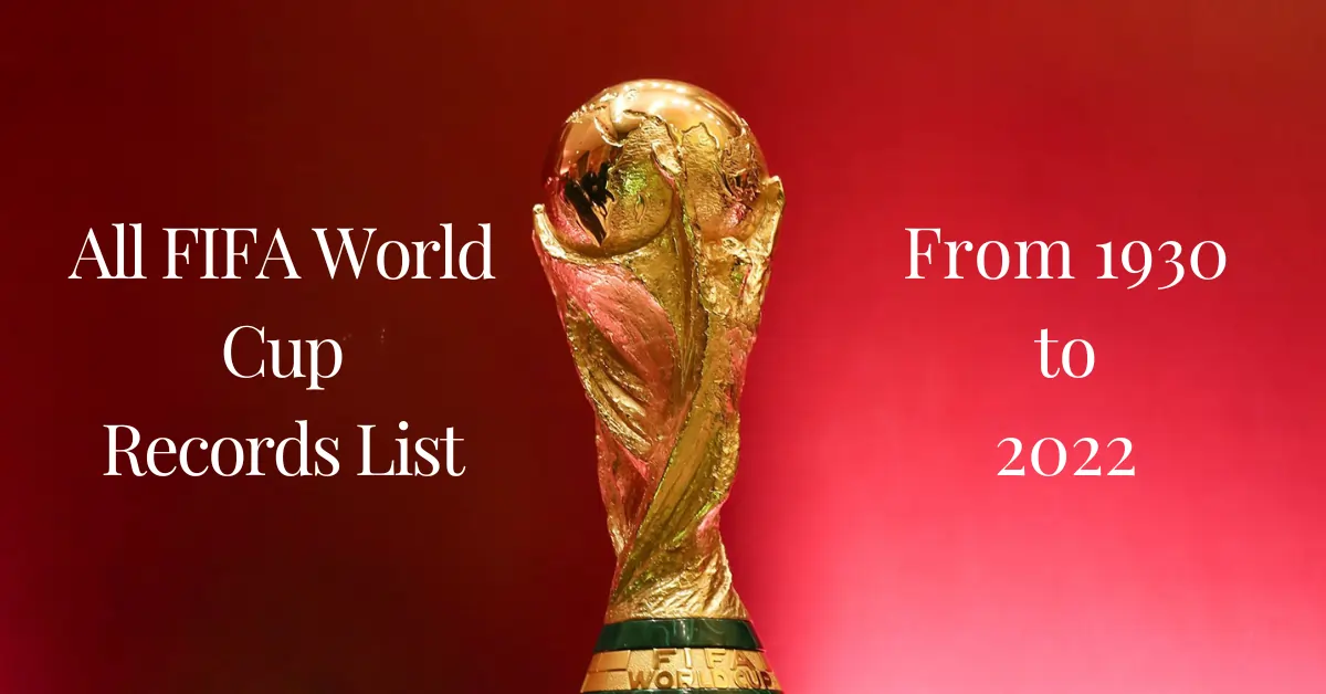FIFA World Cup Records List