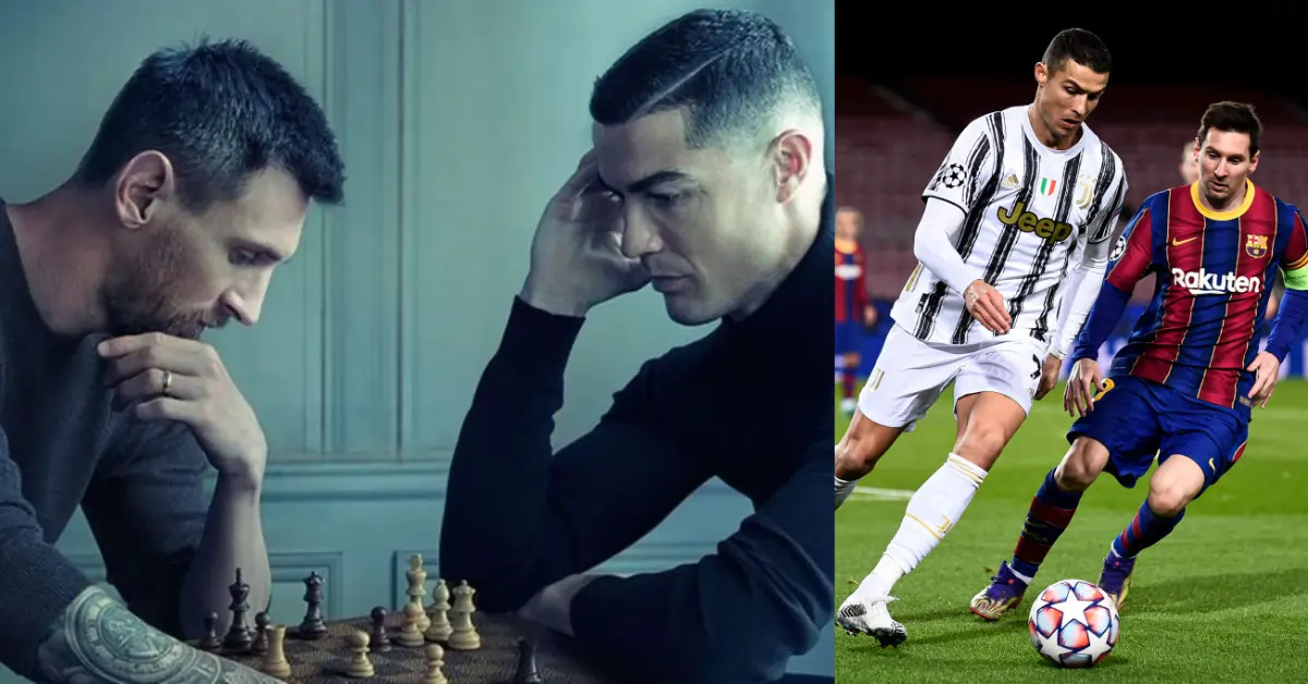 X \ Preeti على X: The picture of Cristiano Ronaldo and Lionel Messi  playing Chess together has broken the internet. I can't even imagine what  would happen if they meet in the