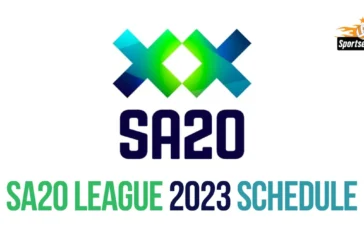 SA20 Schedule 2023
