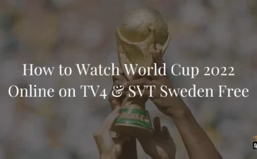 Watch World Cup 2022 Online on TV4 & SVT