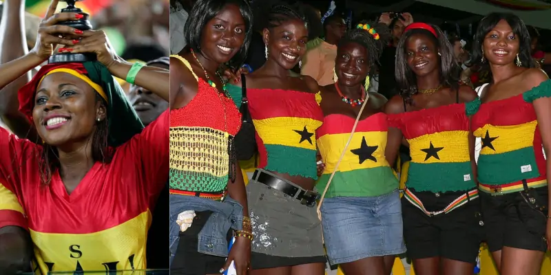 Ghana Football Female Fans