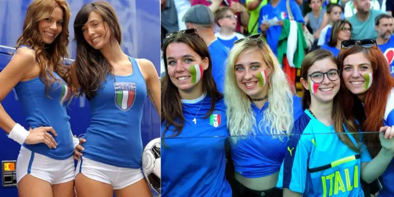 Italy's Hottest Soccer Female Fans