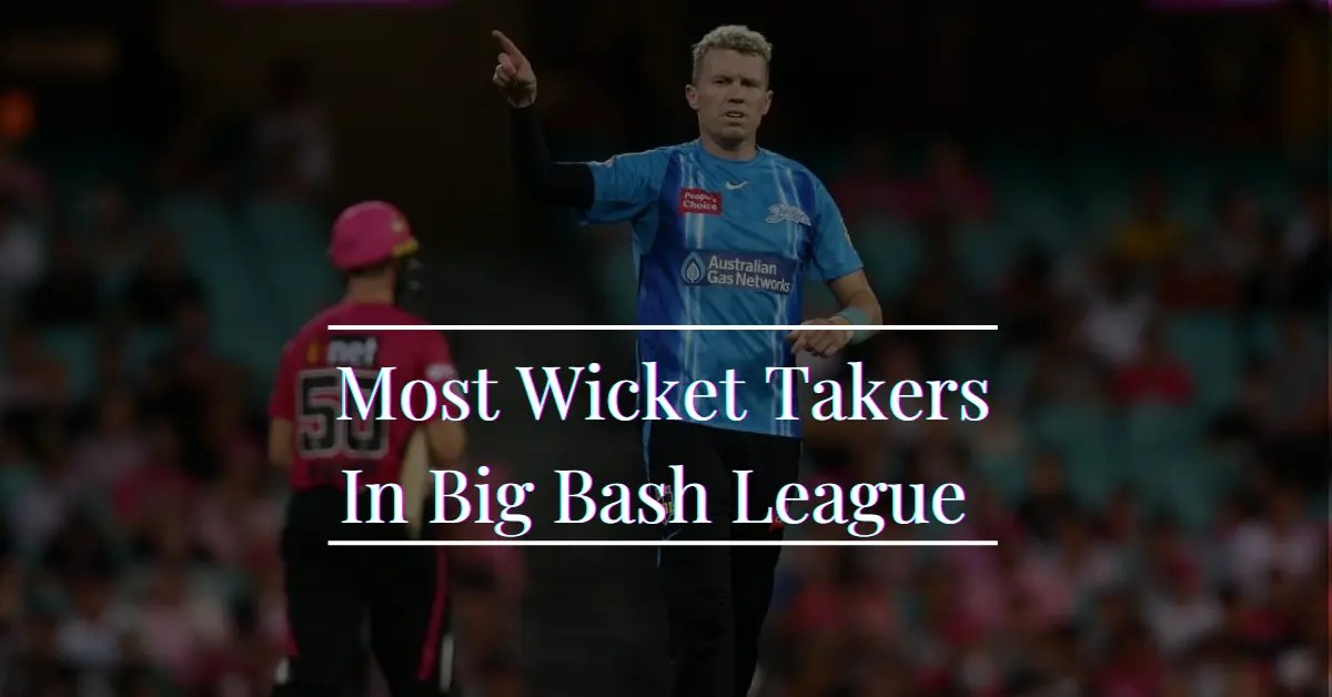 Most Wickets in BBL