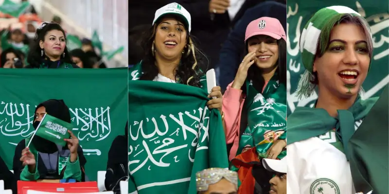 Saudi Arabia Football Female Fans