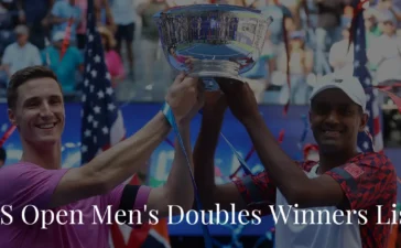 US Open Men's Doubles Winners List