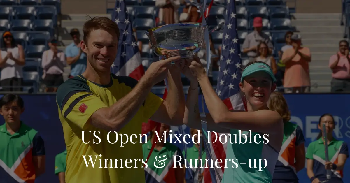 US Open Mixed Doubles Winners List