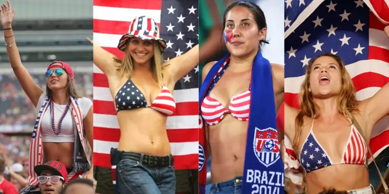 United States Football Female Fans