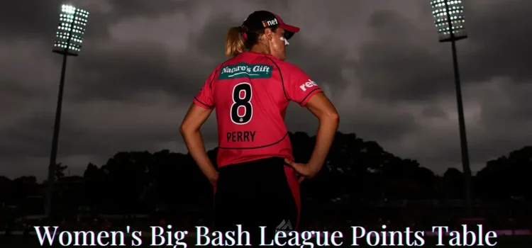 WBBL points Table