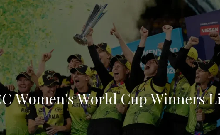 Women's World Cup Winners List