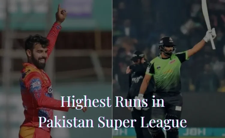 most runs in psl 2023