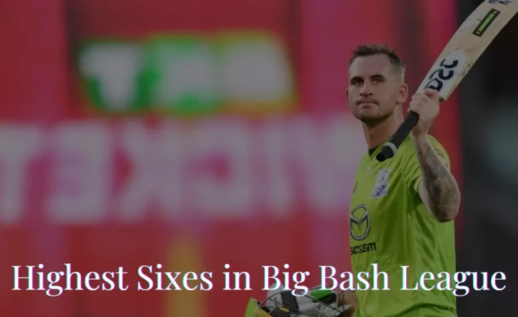 Most Sixes in BBL 2022