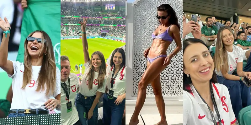 sexiest Anna Lewandowska at world cup 2022