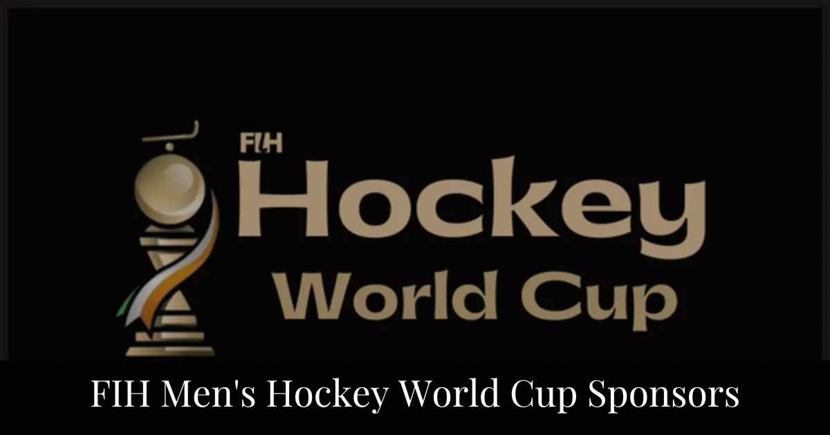 FIH Men's Hockey World Cup 2023 Sponsors
