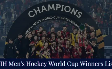 FIH Men's Hockey World Cup Winners List