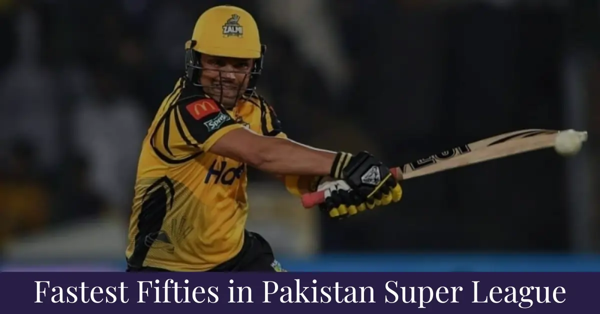 Fastest Fifty in PSL