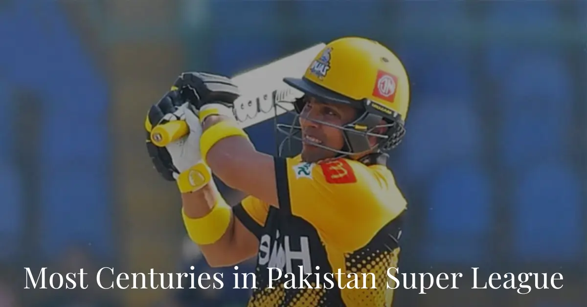 Most Centuries in PSL