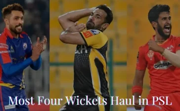 Most Four Wickets Haul in PSL