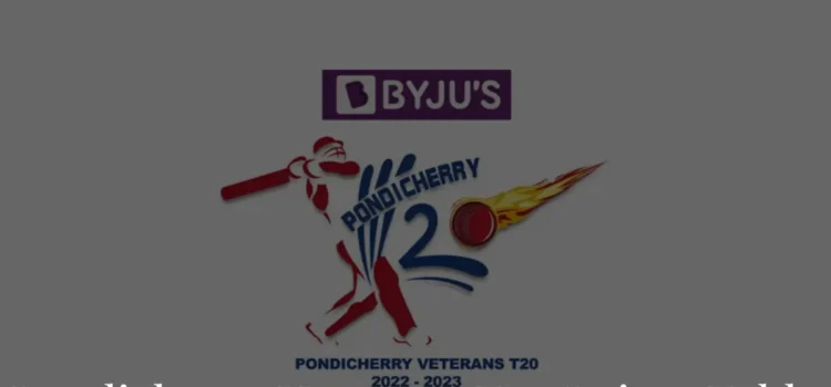 Pondicherry Veterans T20 Points Table
