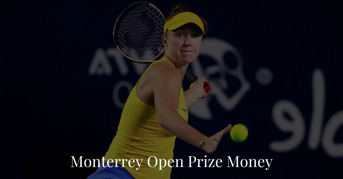 Monterrey Open Prize Money