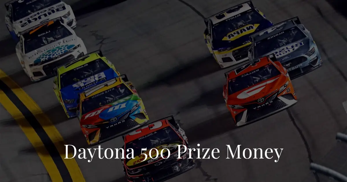 Daytona 500 Prize Money 2023 Payout Breakdown And Purse