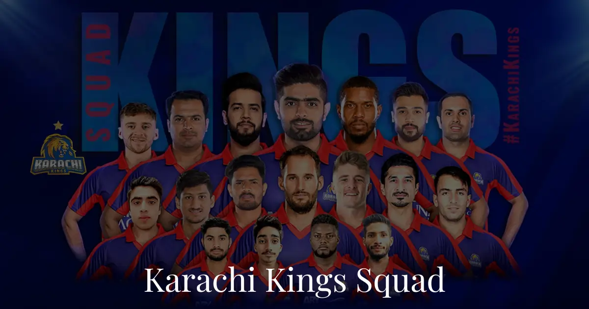 Karachi Kings Squad
