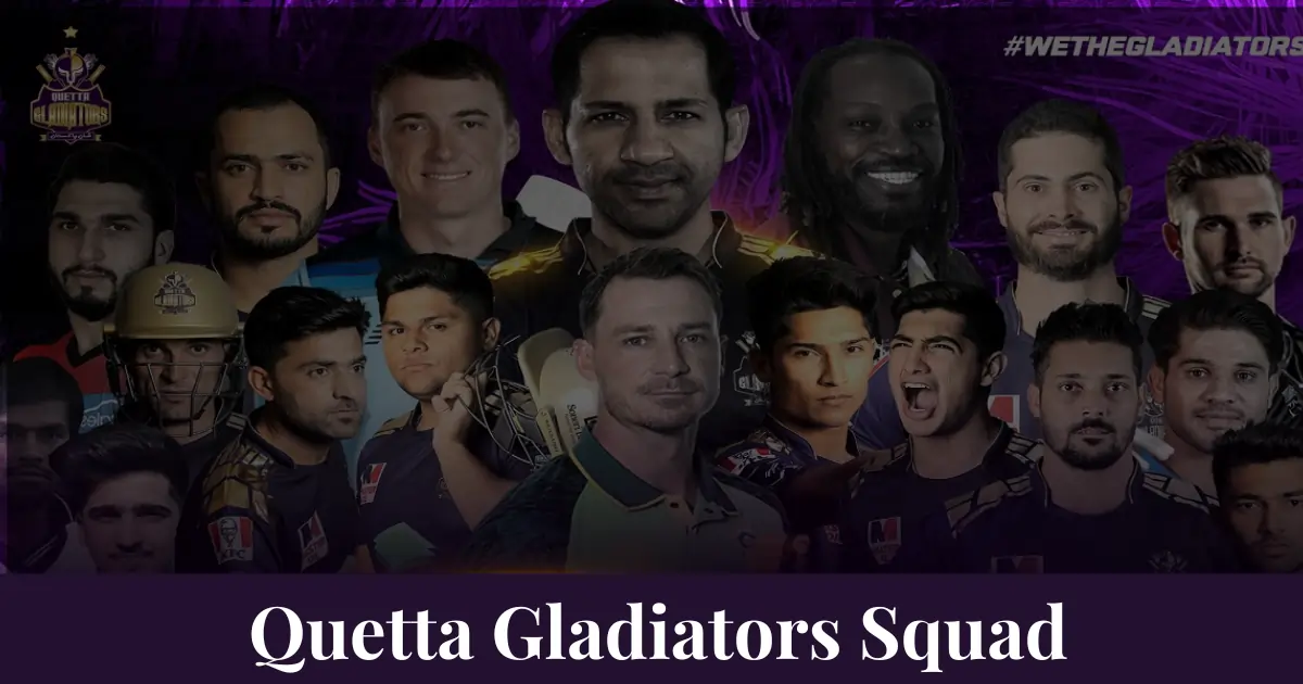 Quetta Gladiators Squad 2024