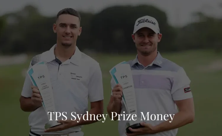 tps sydney prize money