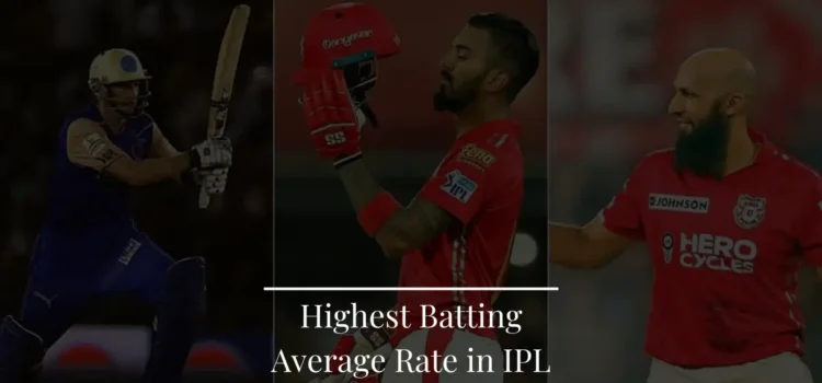 Highest Batting Average in IPL