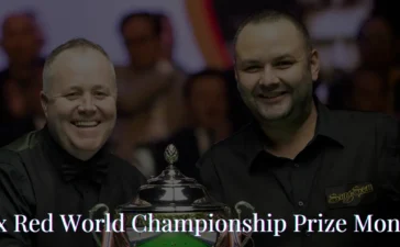 Six Red World Championship Prize Money