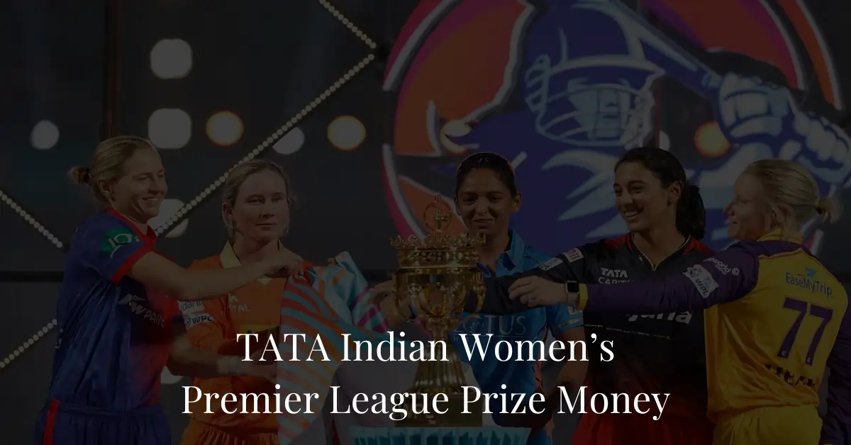 TATA Indian's WPL Prize Money
