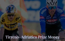 Tirreno Adriatico Prize Money