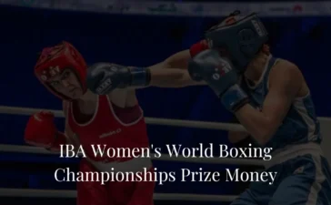 Women's World Boxing Championships Prize Money