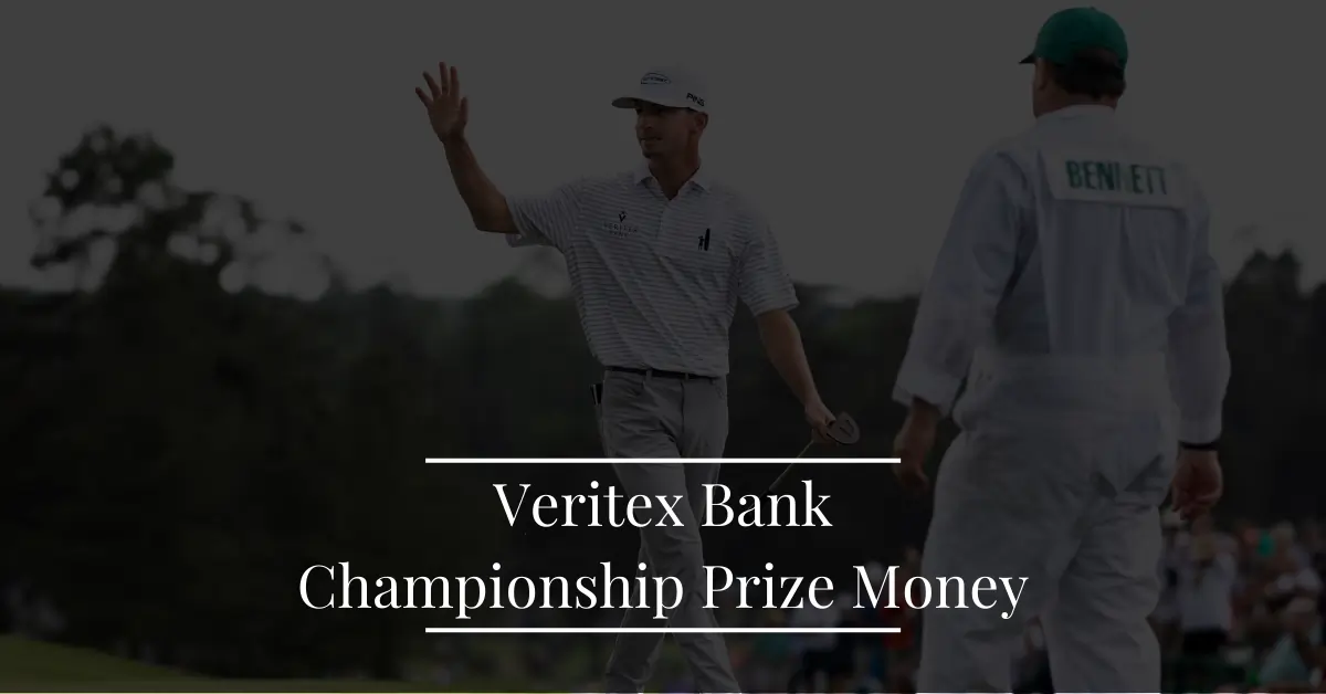 Veritex Bank Championship Prize Money