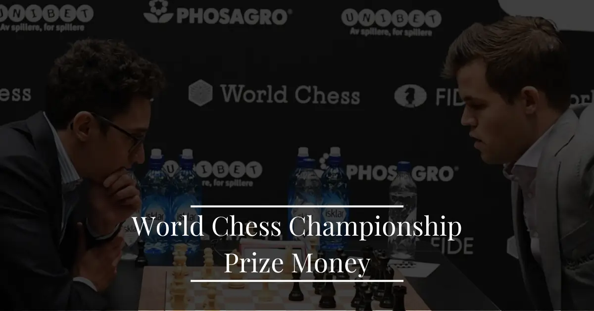 World Chess Championship Prize Money 2023