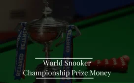 World Snooker Championship Prize Money