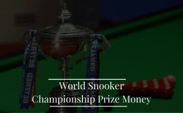 World Snooker Championship Prize Money
