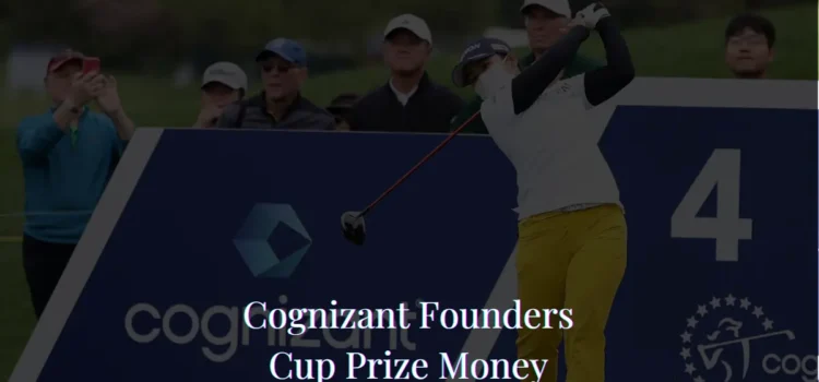 Cognizant Founders Cup prize money