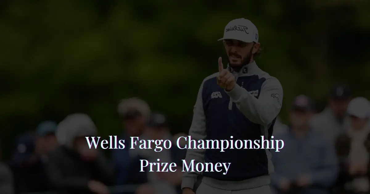 Wells Fargo Championship Prize Money
