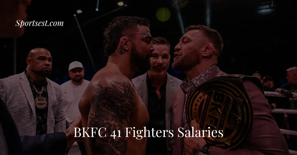 BKFC 41 Fighters Salaries