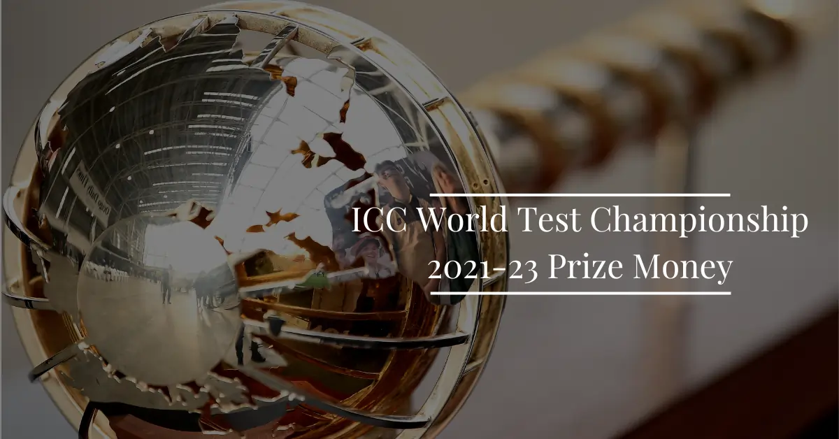 ICC World Test Championship Prize Money