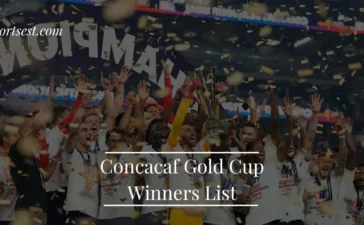 Concacaf Gold Cup Winners List